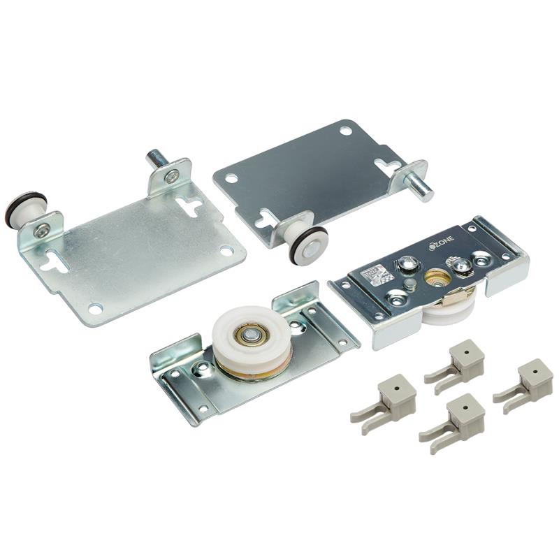 Top & Bottom Roller Set for Single Door