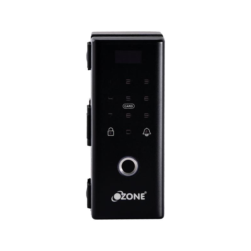 Ozone Glass Door Lock Wi-Fi Smart Lock with 4-way access | Door Thickness: 35-65 mm