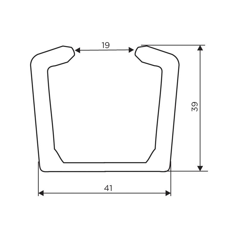 Sliding System Top Track E3