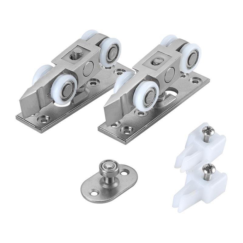 Sliding System Set W|O Track for Single Framed | Wooden Door of 80 Kg