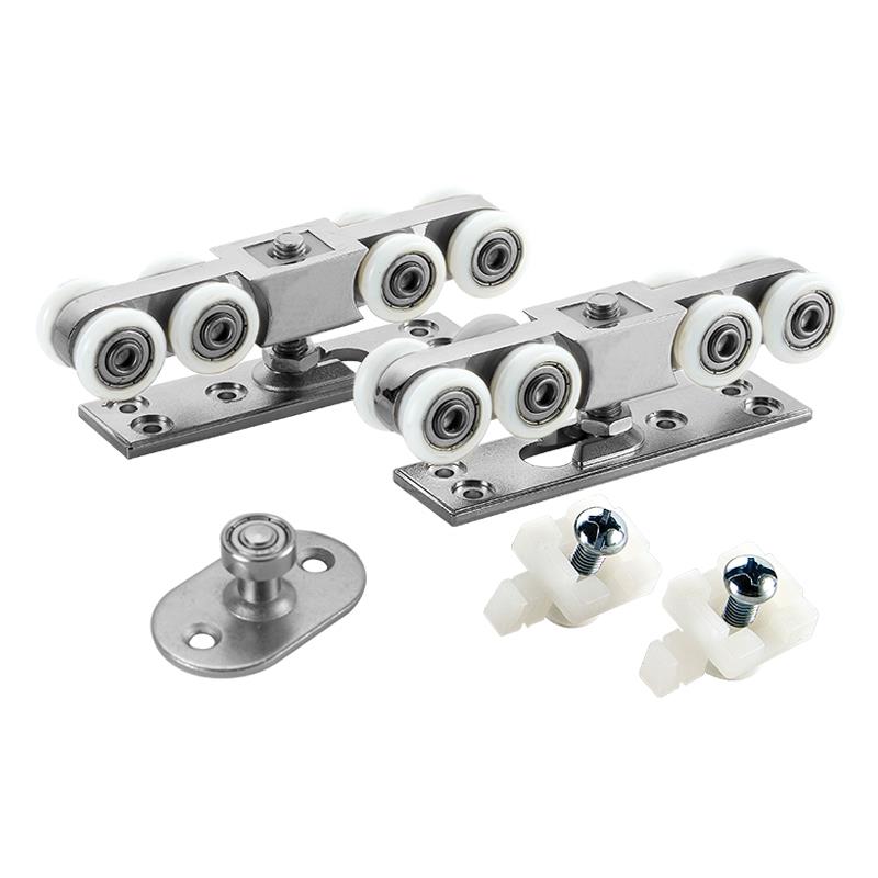 Sliding System Set W|O Track for Single Framed | Wooden Door of 100 Kg