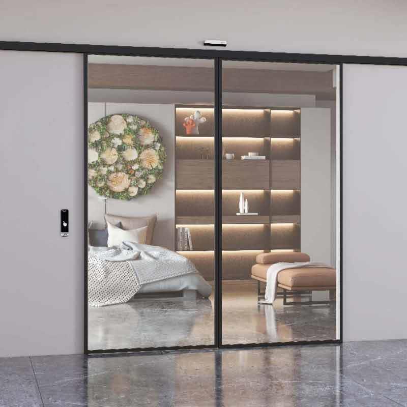 Slim Frame Bi-Parting Automatic Sliding System