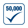  50000 Cycles Tested 