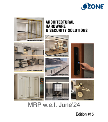 Architectural Hardware & Security Solutions Edition #15 MRP w.e.f June'24