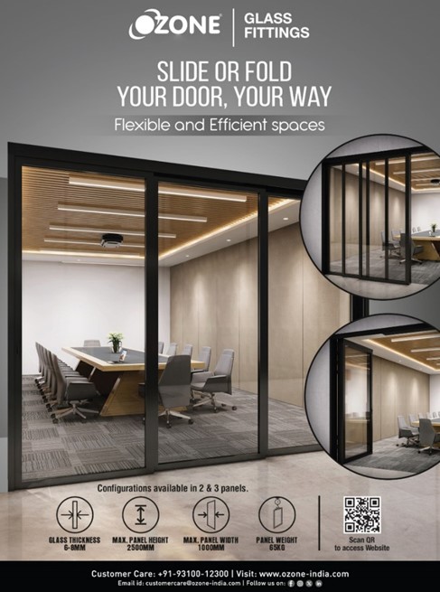 Glass Fittings-Slide & Fold | Ozone Overseas Pvt. Ltd