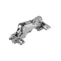 AUTO CLOSE SCREW-ON WIDE ANGLE HINGE  WITH 2 HOLE MOUNTING PLATE 