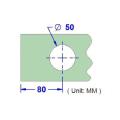 Both Side Key option For Universal door opening