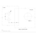 Strike Box for offset Glass to Glass Application