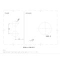 Strike Box for Inline Glass to Glass Application
