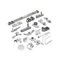 Slim Frame Telescopic Sliding System 1+2