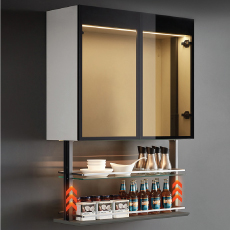 Electronic Glass Shelf Elevator
