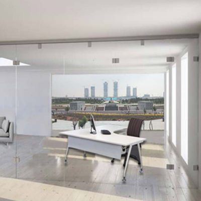 Center Glass Sliding Folding System