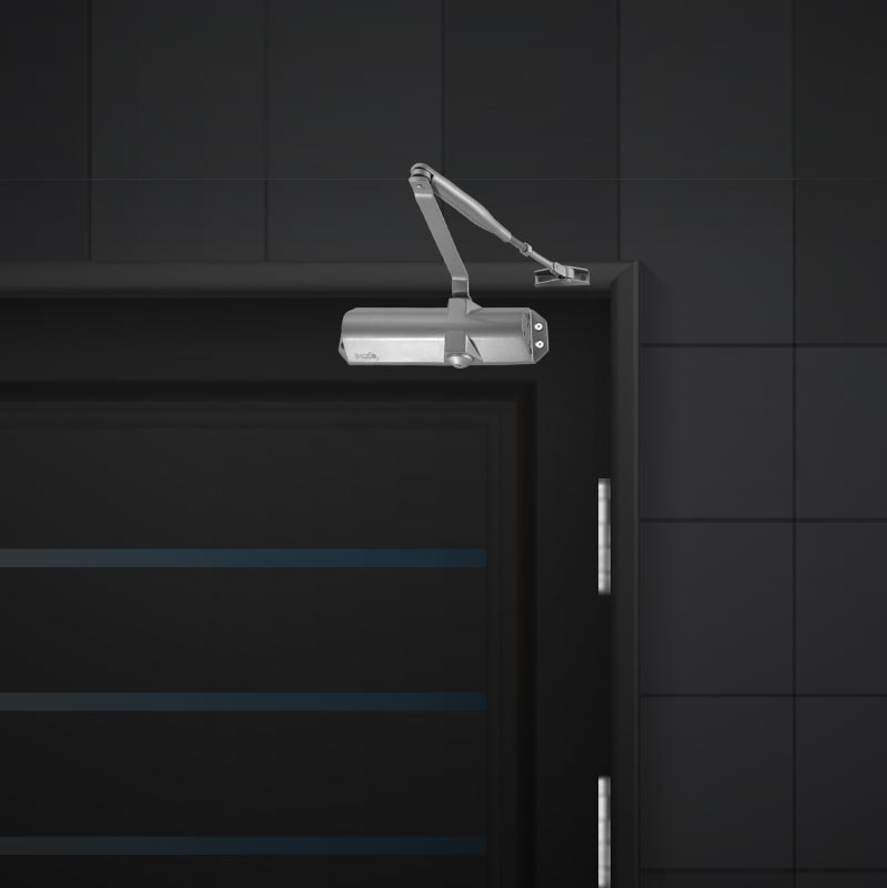 Hold open door closer