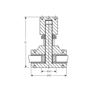 Fixed Bolt (Flat head) | Ozone