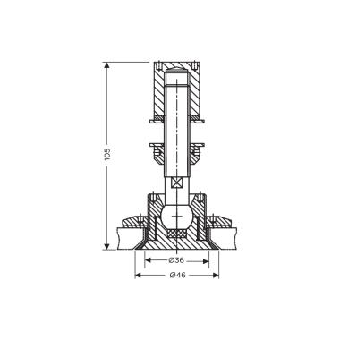 Articulate Bolt (Counter Sunk Head) | Ozone