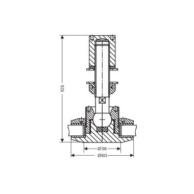 Articulate Bolt (Flat head) | Ozone