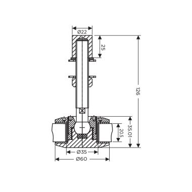 Articulate Bolt (Flat head) | Ozone