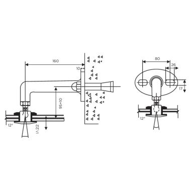 Wall to Glass Connector | Ozone
