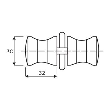 Glass Door Knob | Ozone
