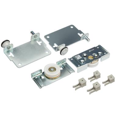 Top & Bottom Roller Set for Single Door | Ozone