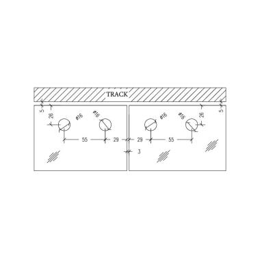 Glass to Glass Interconnecting Hinge | Ozone