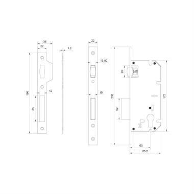 Roller Lock Body | Ozone