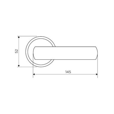 Mortise Handle for Narrow Style Doors | Ozone