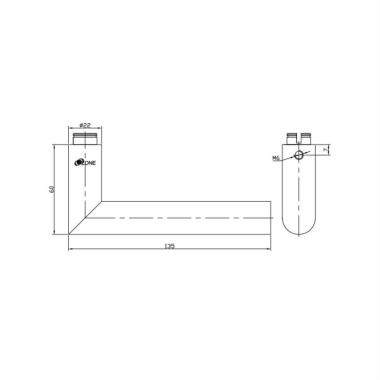 Mortise Handle for Narrow Style Doors | Ozone