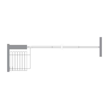 Two Point Suspension, perpendicular to track in closed compartment | Ozone
