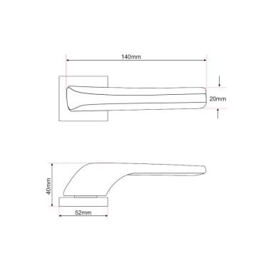 Voyager Handle for Bathroom RS | Ozone