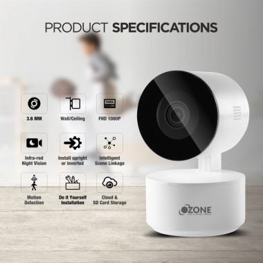 Ozone Smart Indoor Positional Camera | Ozone