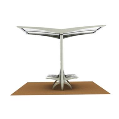 Double Side Canopy with Bench | Ozone