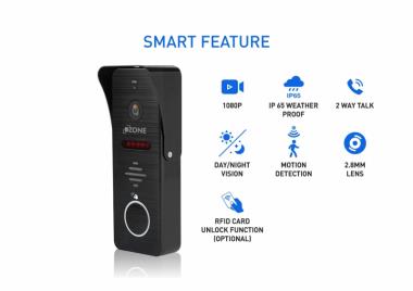 Video Door Phone for Single Apartment