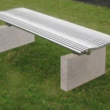 Tubular Bench Without Backrest | Ozone