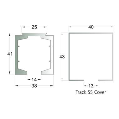 Aluminium Anodized Track | Ozone