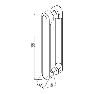 Sliding Door Handle | Ozone