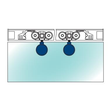 Roller for Glass Door 80 kg wt | Ozone