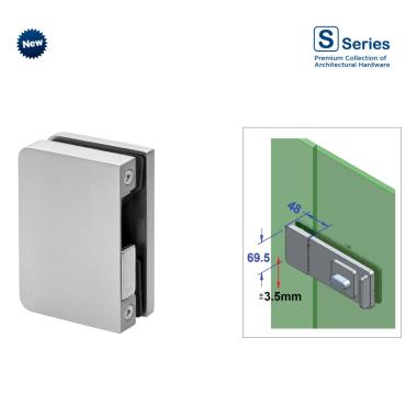 Strike Box for Inline Glass to Glass Application