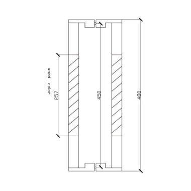 Glass Door Handle