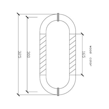 D Type Glass Door Handle | Ozone