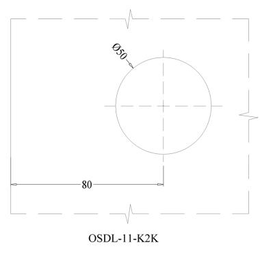 Both Side Key option For Universal door opening