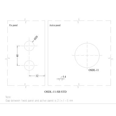 Strike Box for Inline Glass to Glass Application