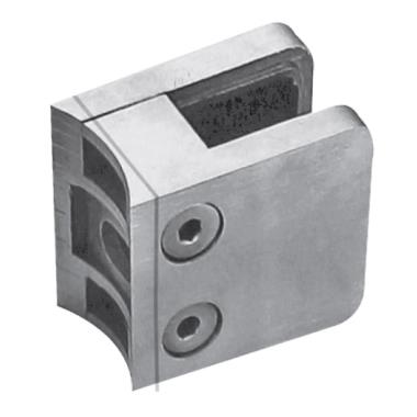 Square Edge Glass Clamp