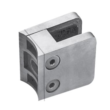 Square Edge Glass Clamp