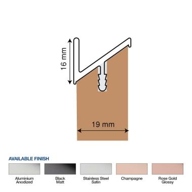 ALUMINIUM FRAME PROFILES FOR WOODEN PANELS | Ozone