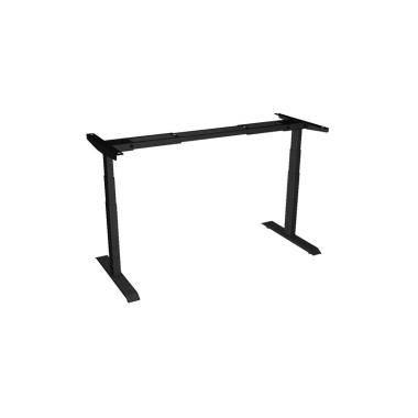 Dual leg table mechanism with dual motors